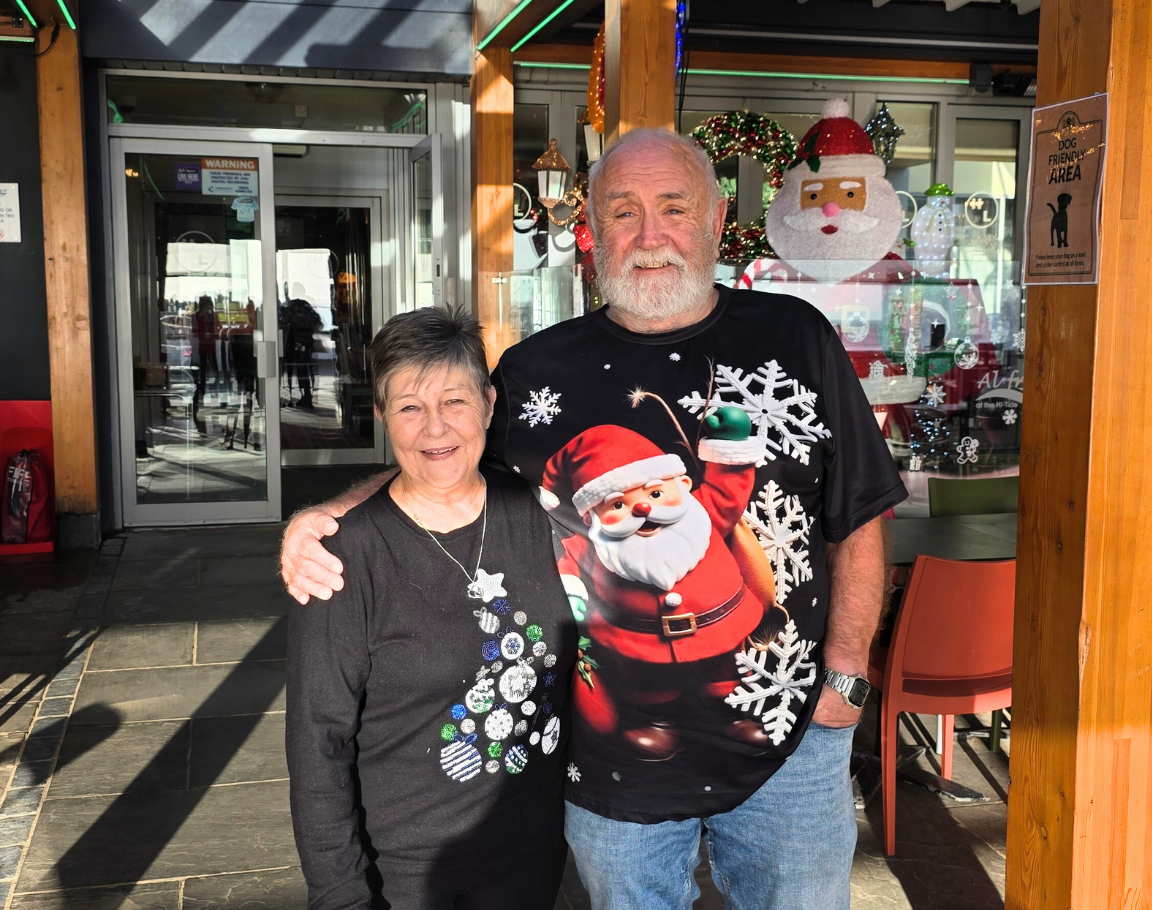 Bridgend foster carers Graham and Rose